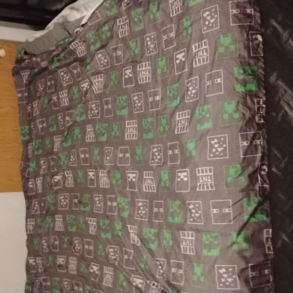 Other - Minecraft themed bed sheet